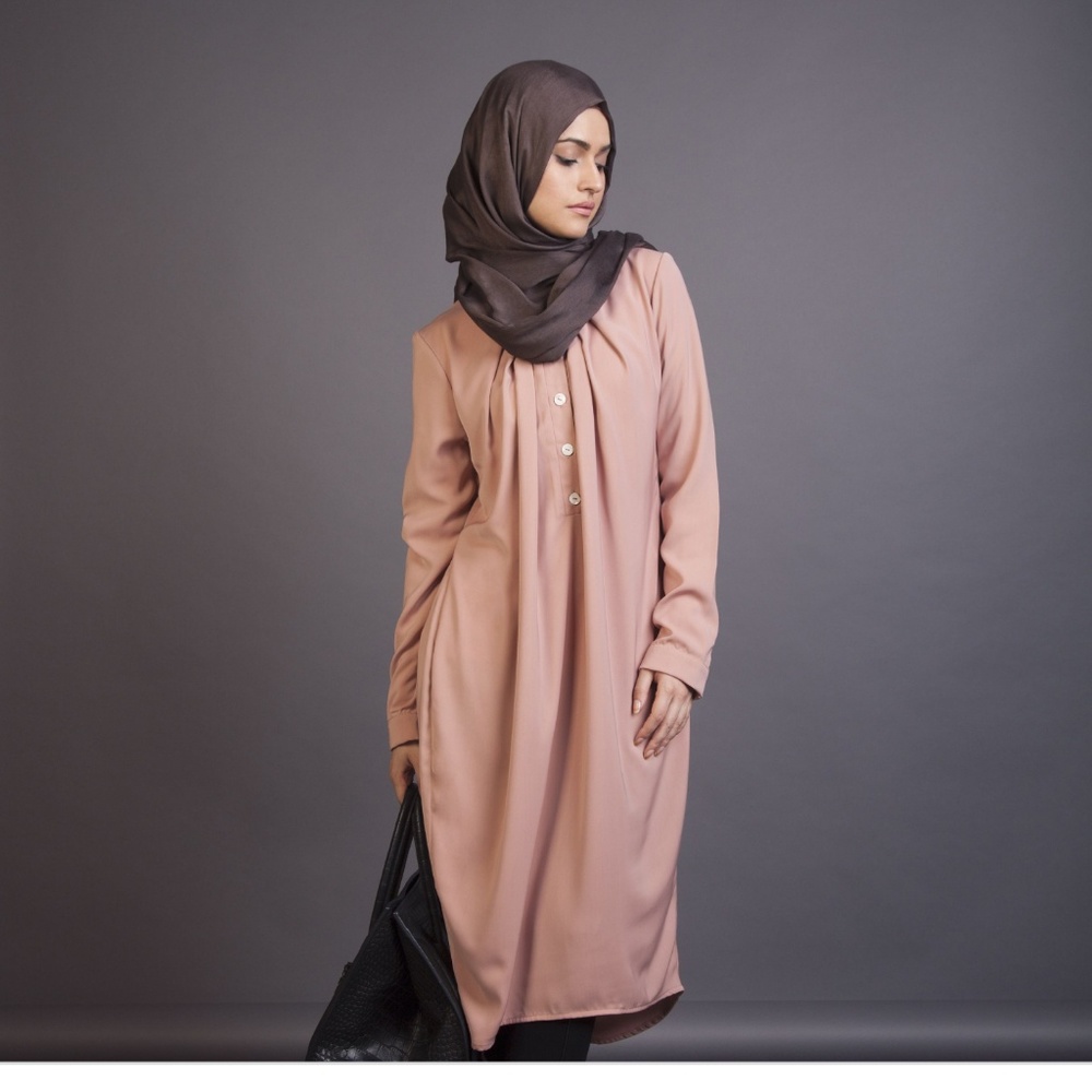 Dusty Pink Inayah Shirtdress